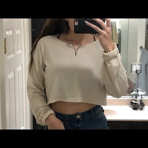 Cropped sweater